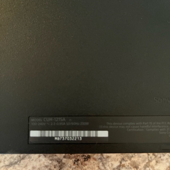 COPY - Ps4 with 1 controller and all cables…all working just had it tested at G… - Picture 5 of 8